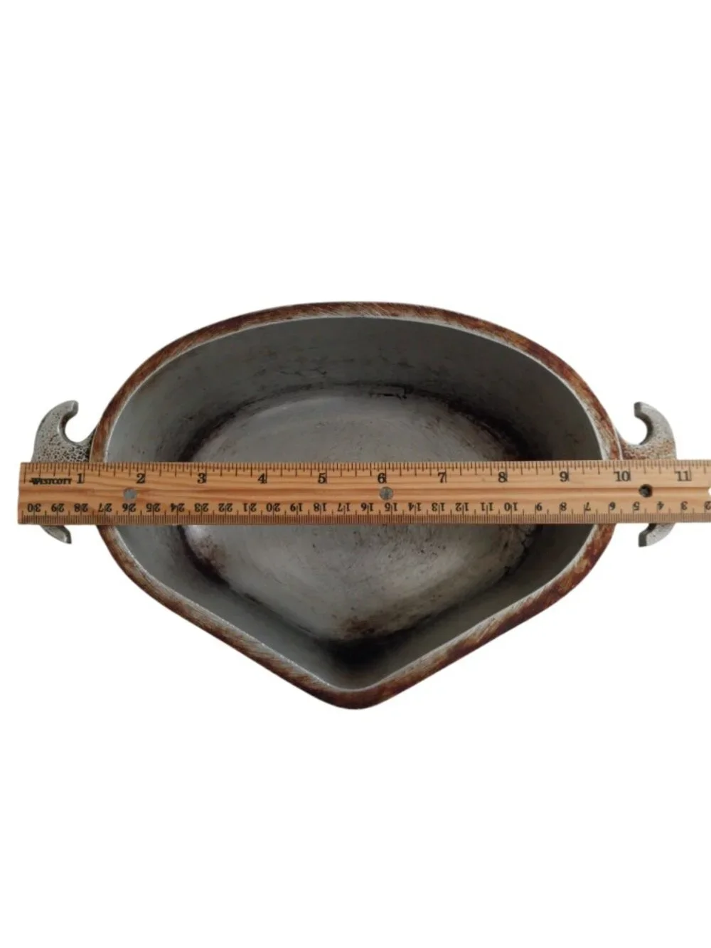 Vintage Guardian Service Ware Tringle Pot Roaster Gently Used Hammered Aluminum
